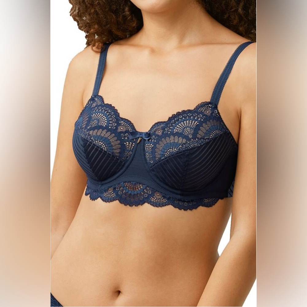 Moen Midnight Blue Lace Bra